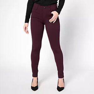 Liverpool Los Angeles Deep Burgundy Trousers